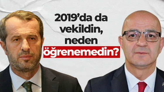 Aydın Ünlü’den Saffet Sancaklı’ya: 2019’da da vekildin, neden öğrenemedin?