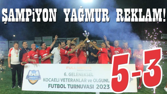 Yağmur Reklam “İş”i biliyor! “5-3”