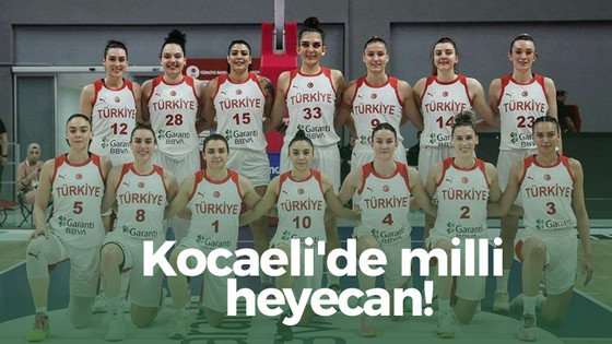 Kocaeli'de milli heyecan!