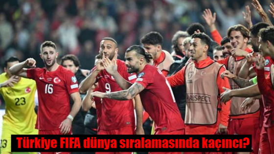 Türkiye FIFA dünya sıralamasında kaçıncı? FIFA Dünya sıralaması!