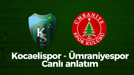 Kocaelispor-Ümraniyespor: 0-3 (Maç sonucu)