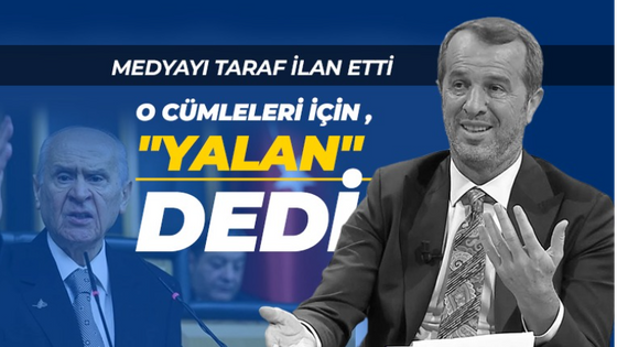 Bahçeli’nin açıklaması sonrası Sancaklı medyayı taraf ilan etti, “Yalan” dedi