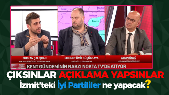 İzmit’teki İyi Partililer ne yapacak? Çıksınlar, açıklama yapsınlar!