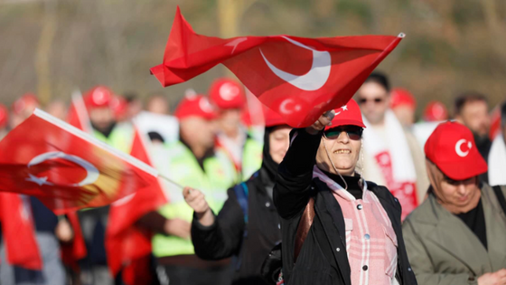 Körfezliler Sarıkamış Şehitleri için yürüdü