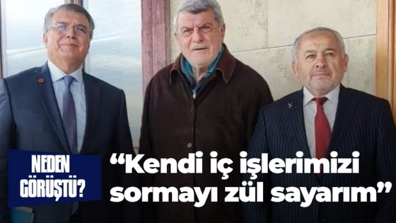 Karaosmanoğlu ile neden görüştü? “Kendi iç işlerimizi sormayı zül sayarım”