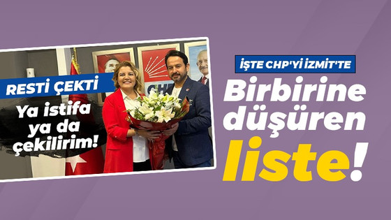 İşte CHP’yi İzmit’te birbirine düşüren o liste!