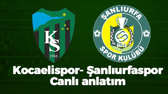 Kocaelispor - Şanlıurfaspor: 0-1 (Maç sonucu)