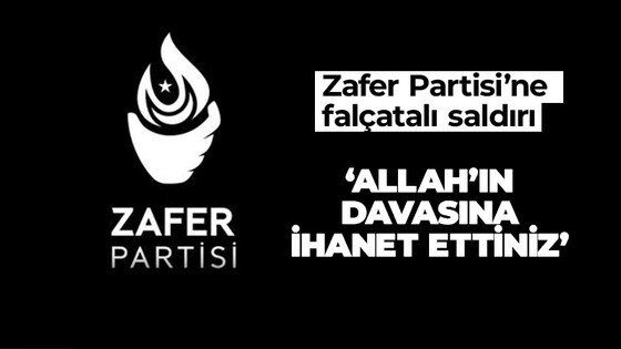 Zafer Partisi’ne falçatalı saldırı!