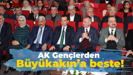 AK Gençlerden Büyükakın’a beste!