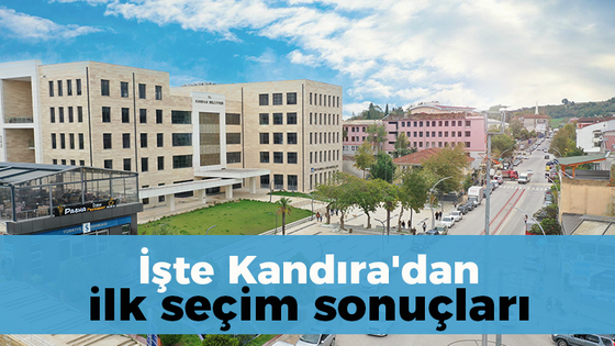 İşte Kandıra'dan ilk seçim sonuçları