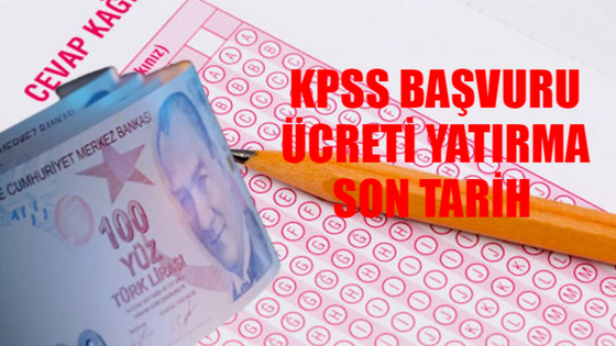 KPSS PARA YATIRMA SON GÜN 2024: KPSS Ödemesi Nasıl Yapılır? KPSS Sınav Ücreti Hangi Bankaya Yatıyor 2024? ÖSYM AİS KPSS BAŞVURU ÜCRETİ ÖDEME EKRANI