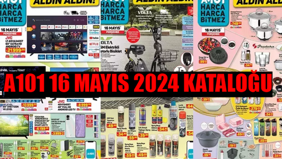 A101 16 MAYIS 2024 AKTÜEL ÜRÜNLER KATALOĞU: ?A101 Bu Hafta Perşembe Volta Elektrikli Motorlu Bisiklet 15.490 TL Kaçmaz Fiyat! 16 Mayıs A101 Aktüel Kamp Malzemeleri İndirimde