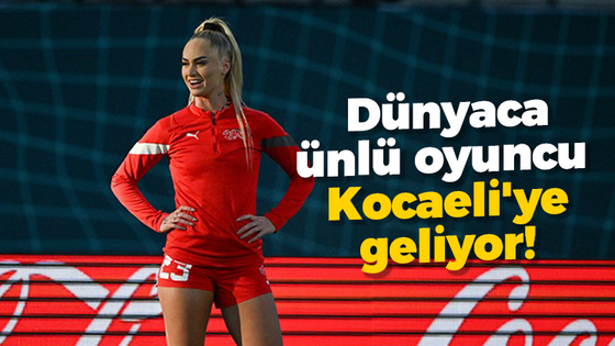 Dünyaca ünlü kadın futbolcu Alisha Lehmann Kocaeli'ye geliyor!