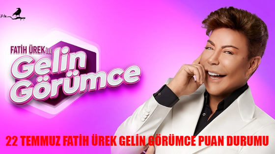 22 TEMMUZ FATİH ÜREK GELİN GÖRÜMCE PUAN DURUMU ÖĞREN: Now Tv 22 Temmuz Fatih Ürek Gelin Görümce Bugün Kim Birinci Oldu?