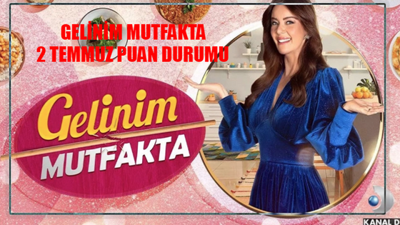 GELİNİM MUTFAKTA PUAN DURUMU 2 TEMMUZ 2024 SALI BELLİ OLDU: Bugün Gelinim Mutfakta Çeyreği Kim Aldı? 2 Temmuz Gelinim Mutfakta Puanları