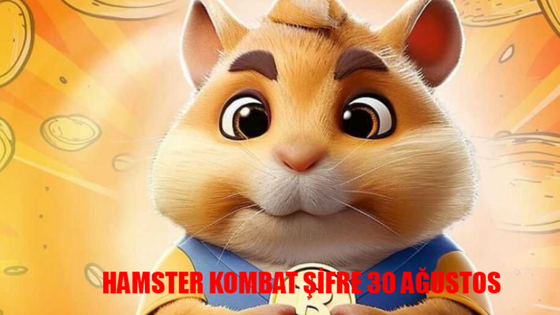 HAMSTER KOMBAT GÜNLÜK ŞİFRESİ 30 AĞUSTOS 2024: Hamster Kombat Günlük Kombo Kartları