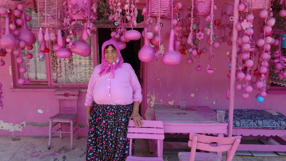 Sakine Teyze’nin pembe hayranlığı! ‘Elimden gelse çocuklarımı da boyarım’