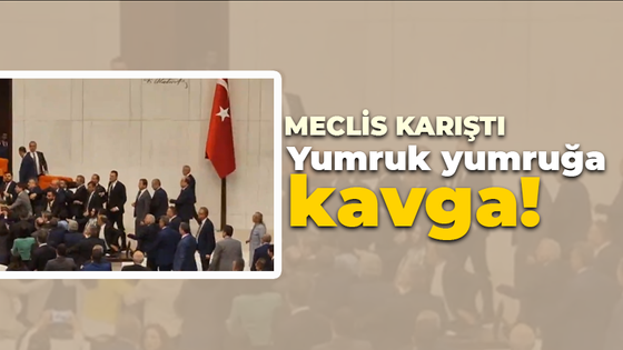 AK Partililere “Haysiyetiniz yok” dedi, TBMM karıştı! Mecliste tekme tokat kavga