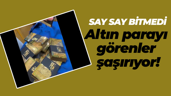 Altın parayı hiç görmeyenler şaşkın! Tanesi 6 bin dolara denk geliyor