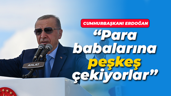 Cumhurbaşkanı Erdoğan'dan İBB'ye: Para babalarına peşkeş çekiyorlar